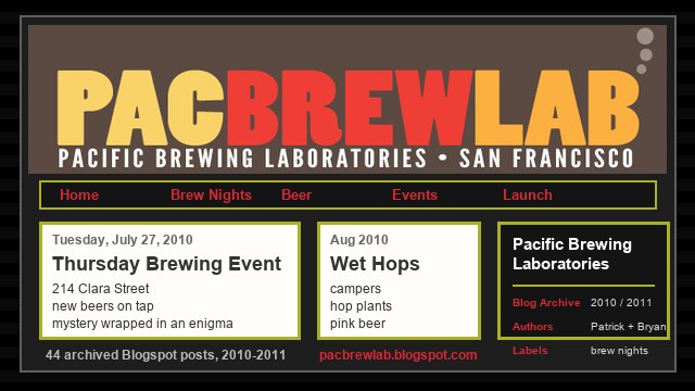 Pac Brew Lab Blog archived