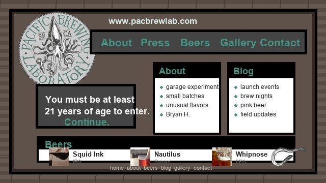 pacbrewlab.com archived