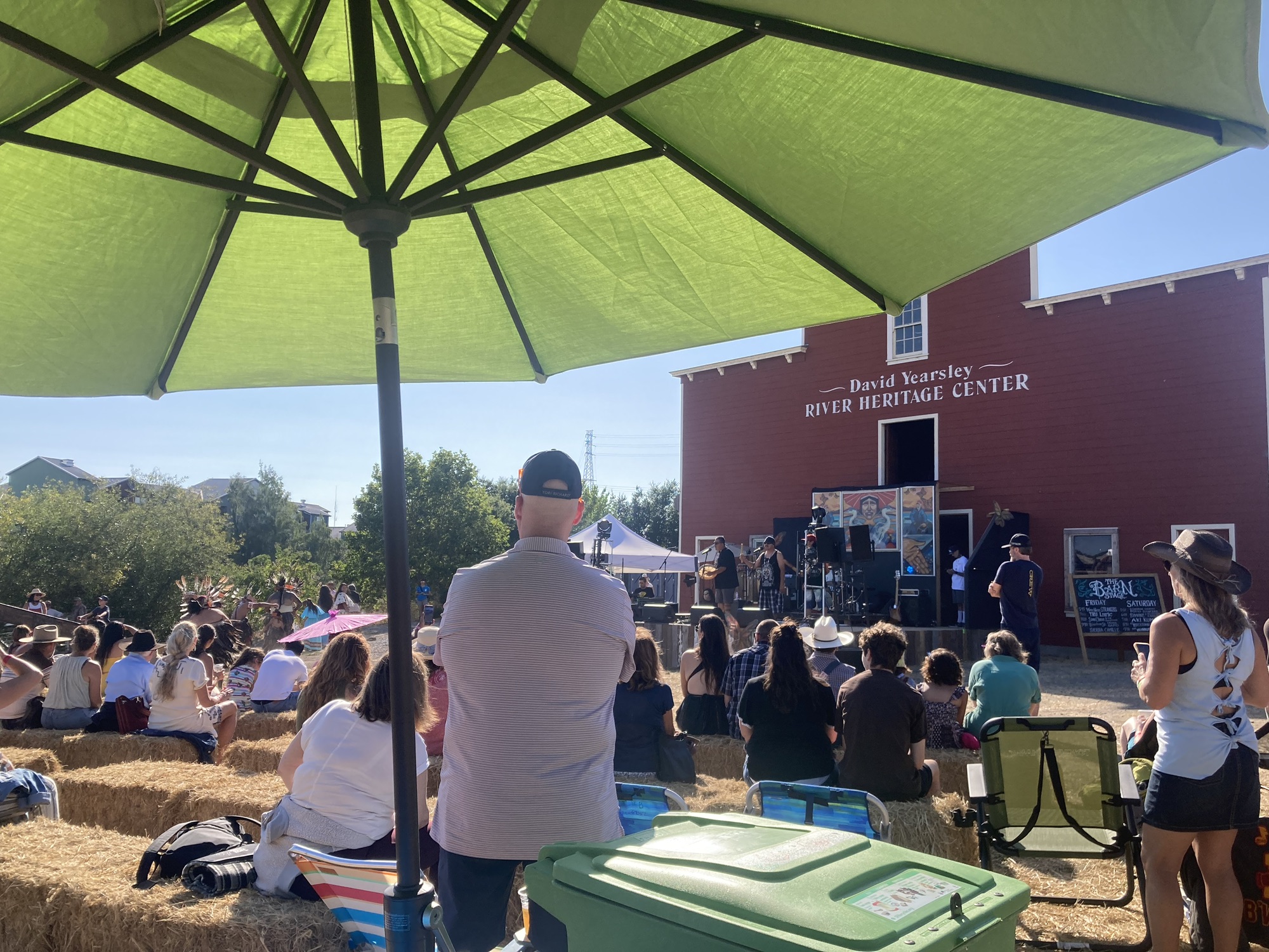 Outdoor gathering image from the 2024 post I've Made It Home Back in the Bay