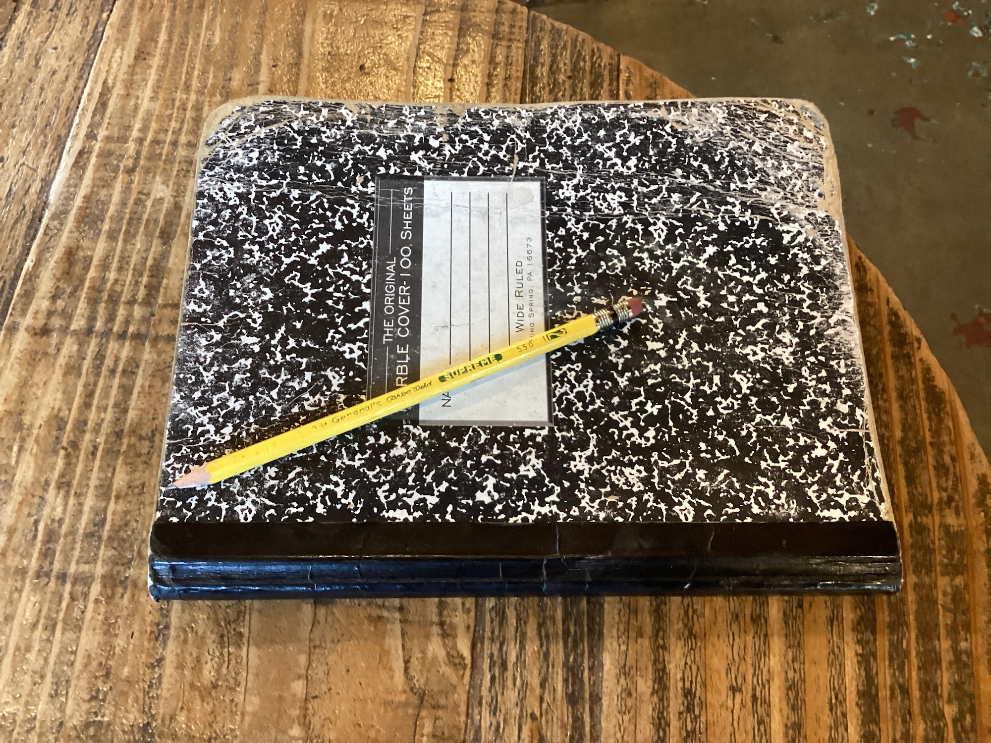 Notebook image from the 2025 post Treasure Trove of Memories