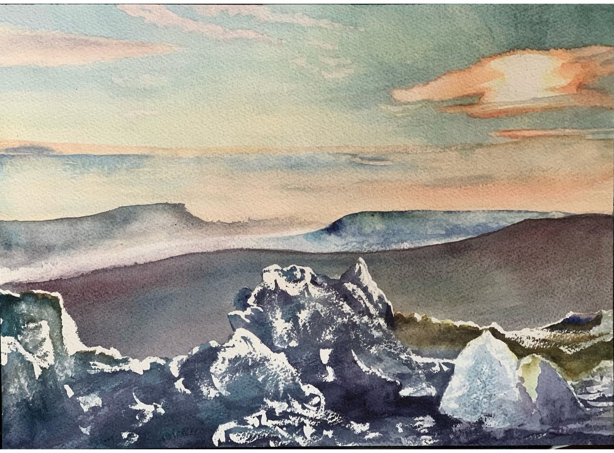 Fagradalsfjall Volcano XVI, Midnight Sun