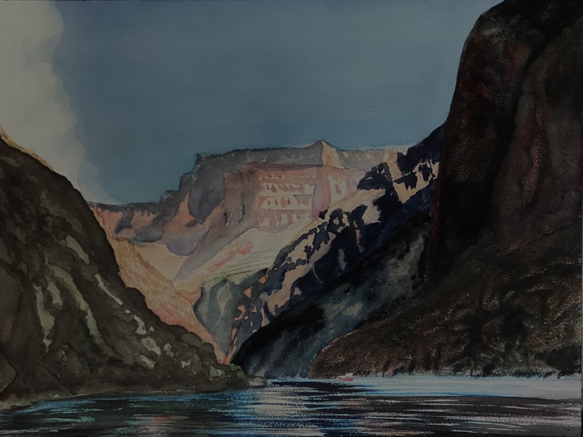 Above Eighty-three Mile Rapids