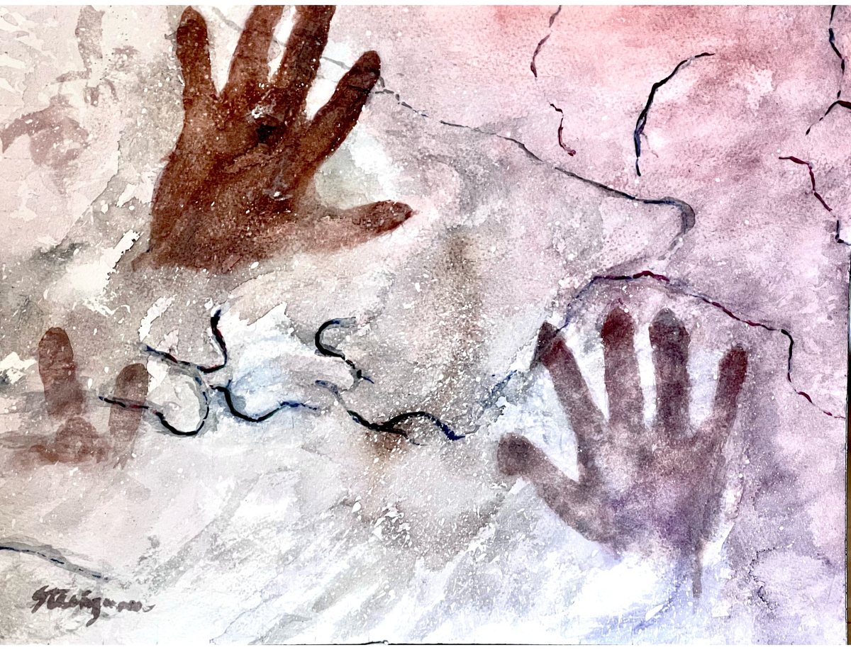 Handprints in Stone