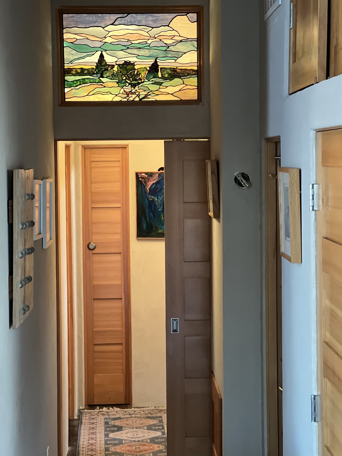 Stained Glass Window, Installed
