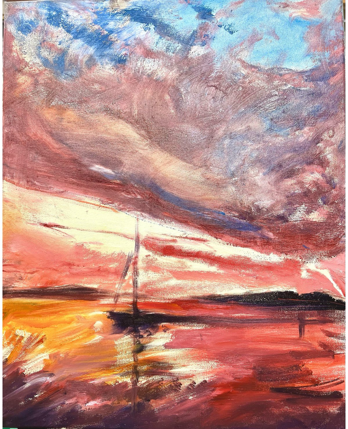 Sunset, Flatey